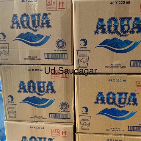 Jual Aqua Gelas 1 Dus Air Mineral Indonesiashopee Indonesia