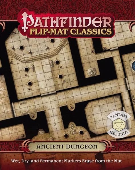 Pathfinder Rpg Pathfinder Flip Mat Classic Ancient Dungeon For