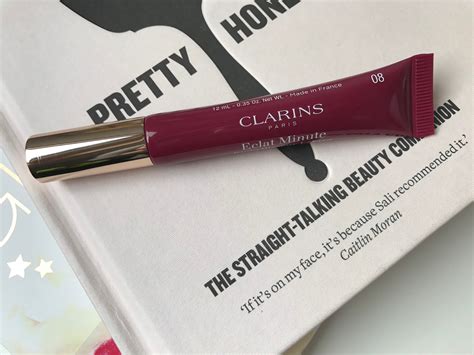 Clarins Instant Light Natural Lip Perfector In 08 Plum Shimmer