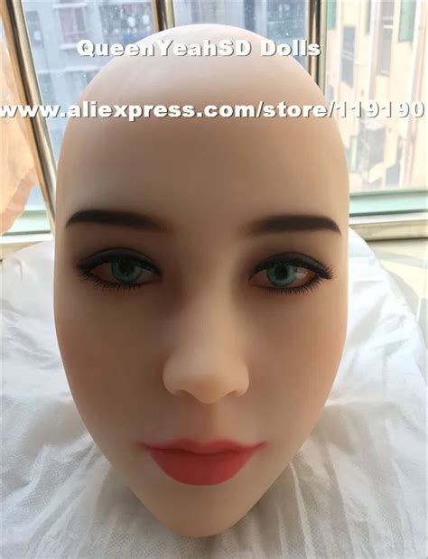 Top Quality Silicone Doll Head For Sex Dolls Lifelike Love Doll Adult Sex Toys For Men Oral