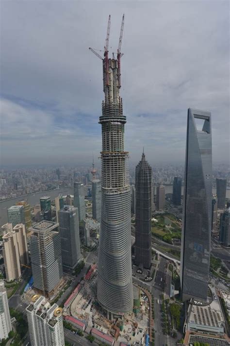 Gallery Of Gensler Tops Out On Worlds Second Tallest Skyscraper