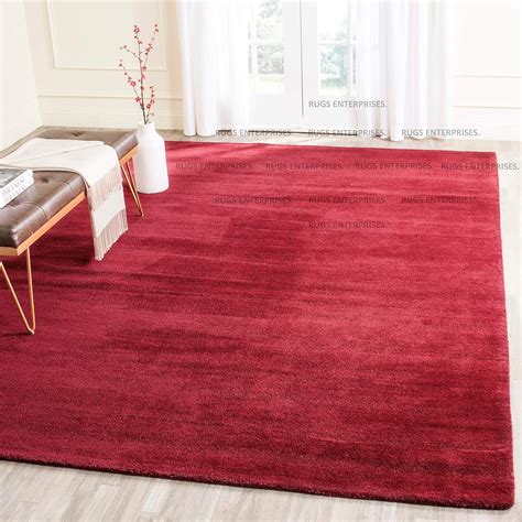 Buy Rugs Enterprises Plain Solid Color Carpet For Bedroom Living Room