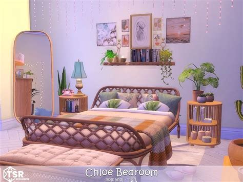 Chloe Bedroom Cc Tsr In 2023 Sims 4 Bedroom Sims House Design Sims 4