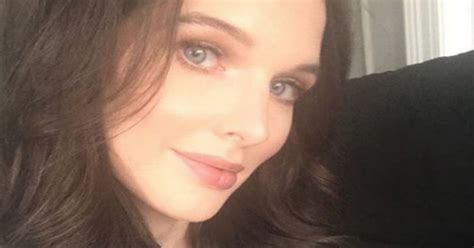 Helen Flanagan Champions Cleavage As She Strips To Lingerie Daily Star
