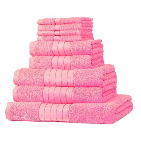 Pink Luxury Bath Towels