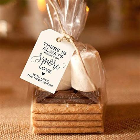 Smore Love Favor Tags For Wedding Reception Unique Table Etsy