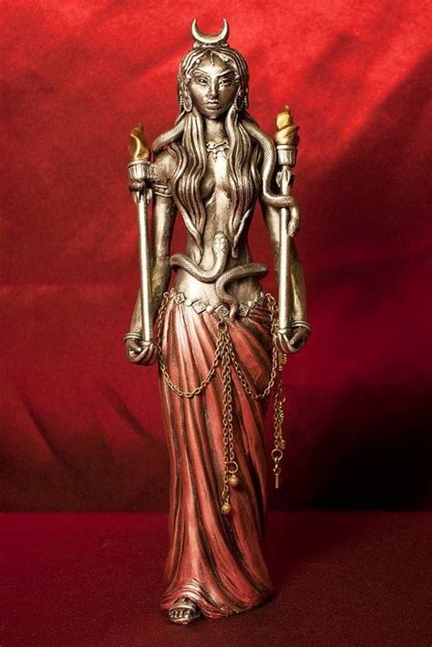 Hecate Goddess Of The Moon Associated The Maiden Mother Crone Hekate Goddess Of Witch
