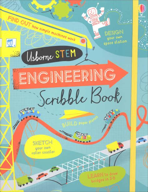 Engineering Scribble Book Stem Scribble Books Usborne 9780794544188
