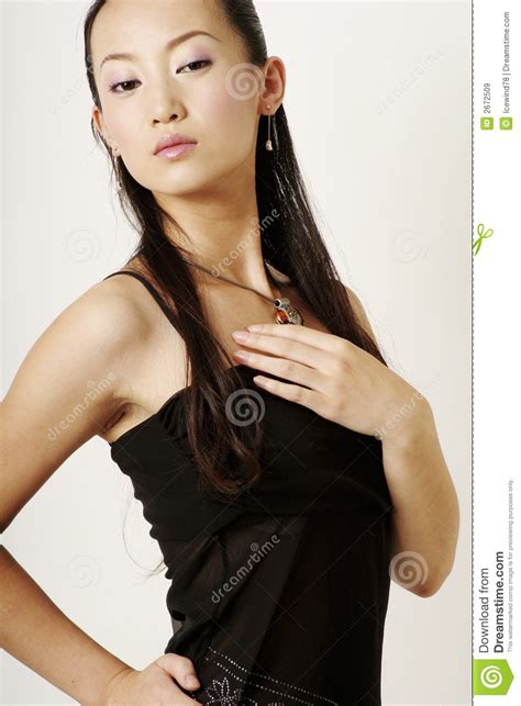 Glamor Chinese Girl Stock Image Image Of Cosmetic Chinese 2672509