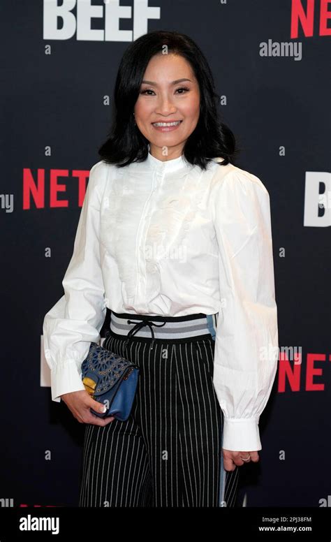 Hong Dao Poses At The Premiere Of The Netflix Series Beef Thursday