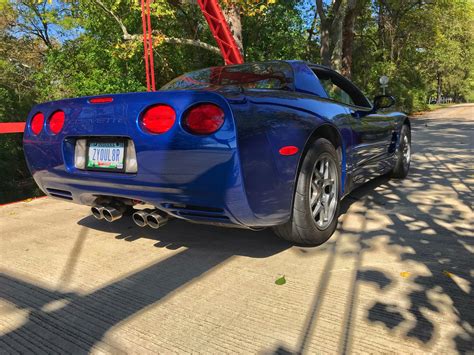 Fs For Sale 2002 Z06 Electron Blue With Mod Red Corvetteforum