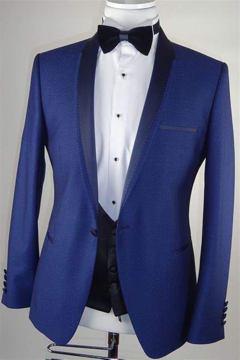 Blue Wedding Tuxedo Navy Lapel Tom Murphys Formal And Menswear