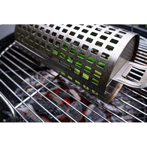 Bbq Dragon Stainless Steel Grill Basket For Grilling Smoking And Stir