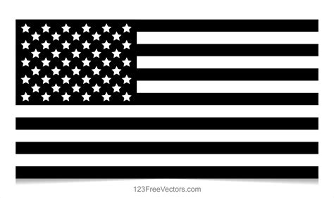 Recently added 38+ american flag vector black and white images of various designs. Black and White American Flag