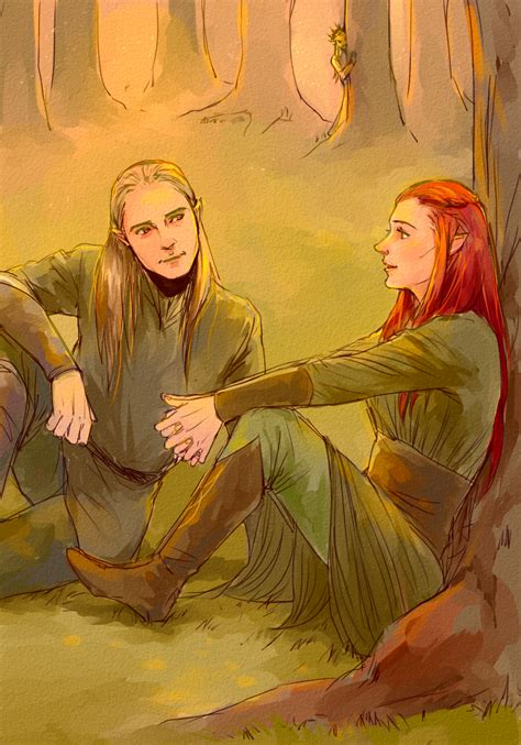 Legolas Tauriel And By Mformadness On Deviantart