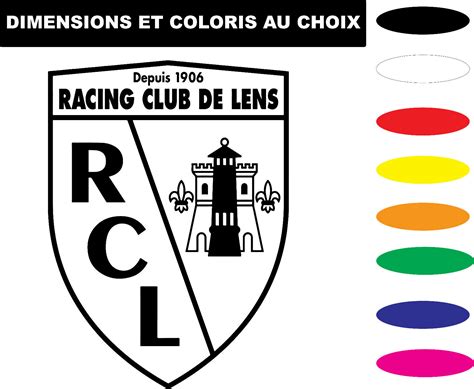 Sticker Lens Racing Club Lens Foot Autocollant Adhesif V Hicule Moto Deco Ebay