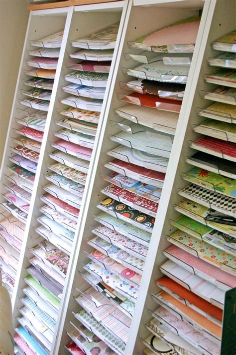 20 Scrapbook Paper Storage Ideas The Scrap Shoppe