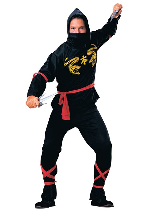 Mens Ninja Costume Classic Ninja Adult Costumes