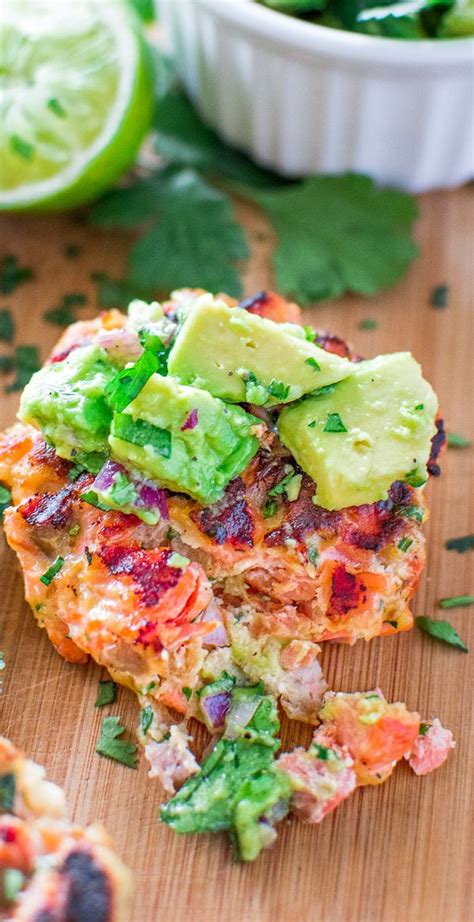 I've found that people often assume that everything stores like trader joe's and whole foods carry are healthy, but that's not always the case. Salmon Burgers | Salmon burger recipe, Salmon burgers ...