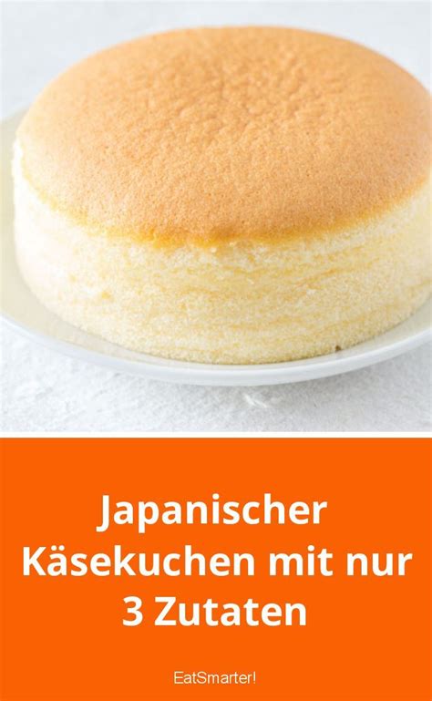 Der kuchen schmeckt intensiv nach haselnüssen und ist richtig locker und leicht. Japanischer Käsekuchen mit nur 3 Zutaten - Kuchen Rezepte 🍰