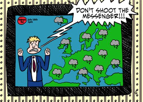 Blame It On The Weatherman By Elke Lichtmann Media And Culture Cartoon