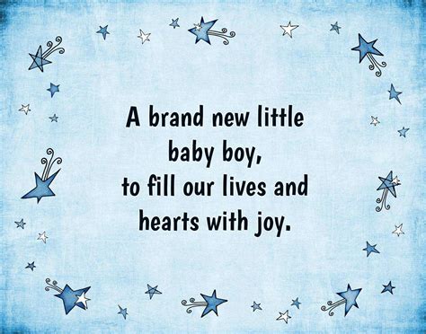Newborn Baby Boy Quotes