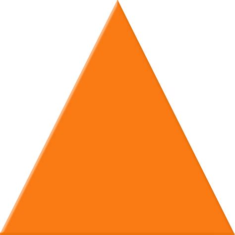 Orange Triangle Image Vector Png Transparent Background Free Download