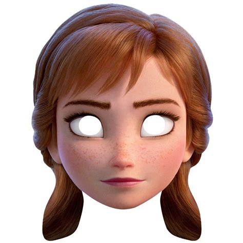 Disney Frozen 2 Anna Mask Diy Face Mask Mask Kid Character