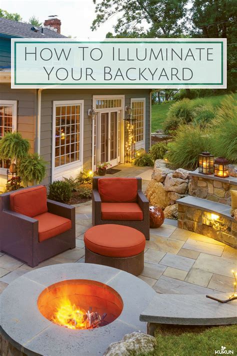 How To Easily Illuminate Your Yard With Landscape Lighting Backyard