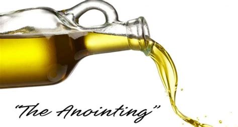 Seeing Jesus In The Anointing Oil