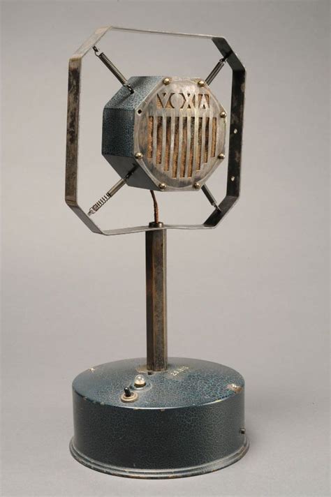 Microphone à Charbon 1925 Voxia Vintage Radio Vintage Microphone