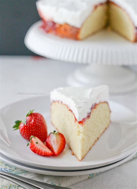 Check spelling or type a new query. Sponge Cake with Strawberry and Whipped Cream - Jehan Can Cook