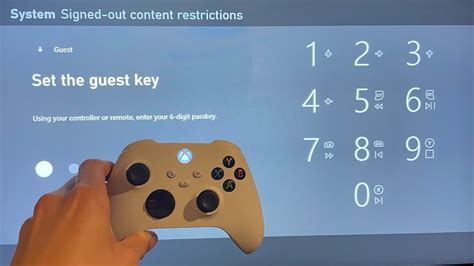 Xbox Series Xs How To Create A Guest Key Tutorial Signed Out