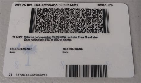 Sample Drivers License Barcode Solfecol