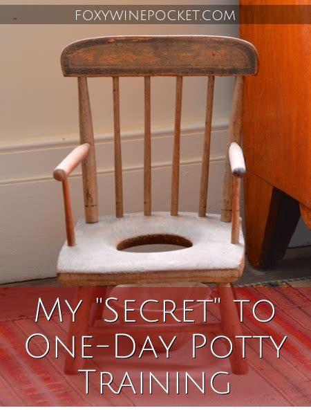 My “secret” To One Day Potty Training