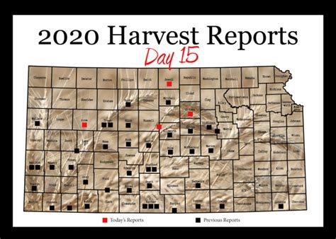Day 15 Kansas Wheat Harvest Report Kansas Wheat Leaders In The