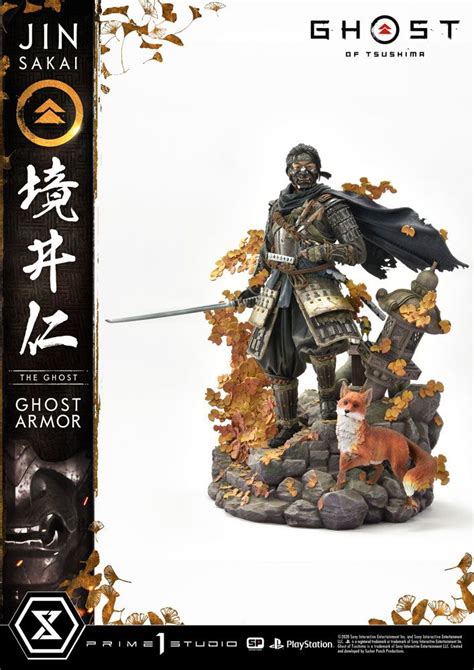 Prime 1 Studio Jin Sakai Ghost Of Tsushima 14 Statue By Prime 1 Studio