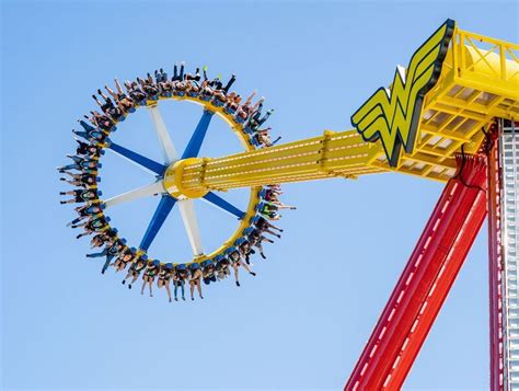 Watch A Wild Ride On Six Flags Wonder Woman Lasso Of Truth Silive Com