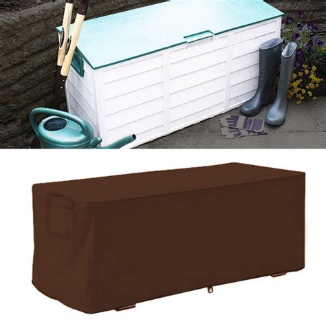 Otviap Waterproof Sturdy Covers Outdoor Deck Box Protective Cover