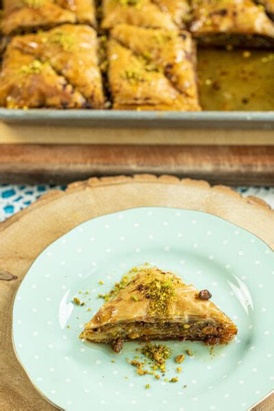 Easy Delicious Pistachio Baklava Dimitras Dishes