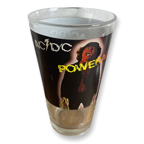 Ac Dc Collector Rock N Roll Drinking Beer Glasses Set Of 2 Other