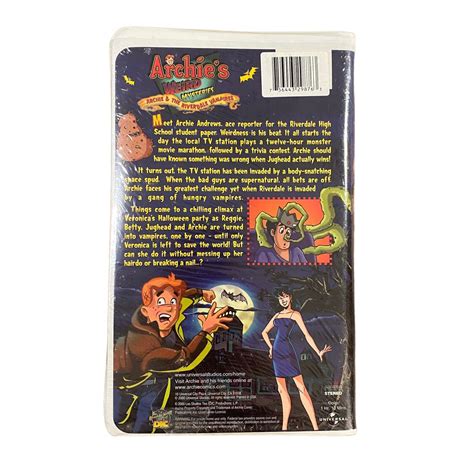 Archies Weird Mysteries Archie And The Riverdale Vampires Vhs 2000