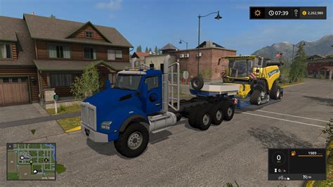 Semi Hauler Truck V10 Fs17 Farming Simulator 17 Mod Fs 2017 Mod