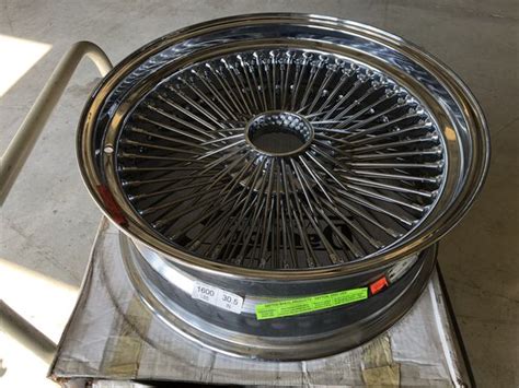 20 Inch Dayton Wire Wheel All Chrome New Last Set For Sale In Long
