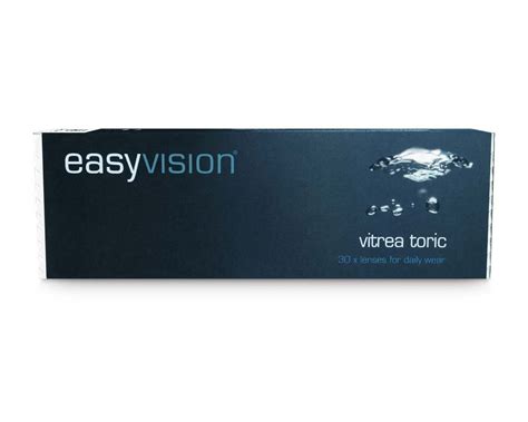 Easyvision Vitrea Toric Daily Disposables Contact Lenses Specsavers IE