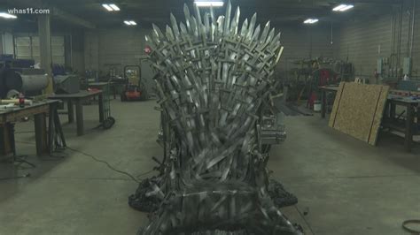 Louisville Man Builds Life Size Replica Of Game Of Thrones Iron