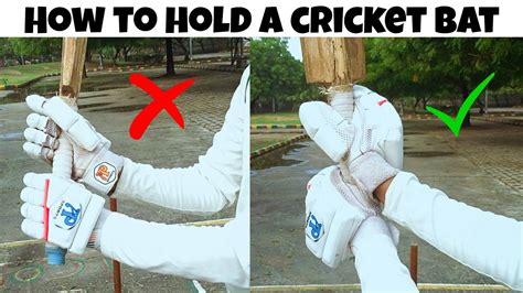 How To Hold A Cricket Bat Batting Series Epi 1 Youtube