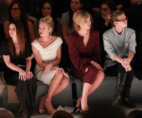 Front Row At Fashion Week Requires Limber Legs The New York Times