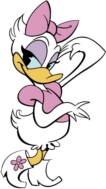 Daisy Duck Daisy Mickey Mouse Characters Is Popular Png Clipart Images