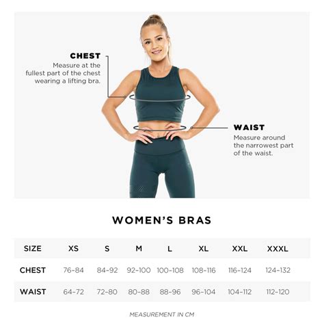 Find Your Perfect Sports Bra Size │ Bara Sportswear Sizing Guide
